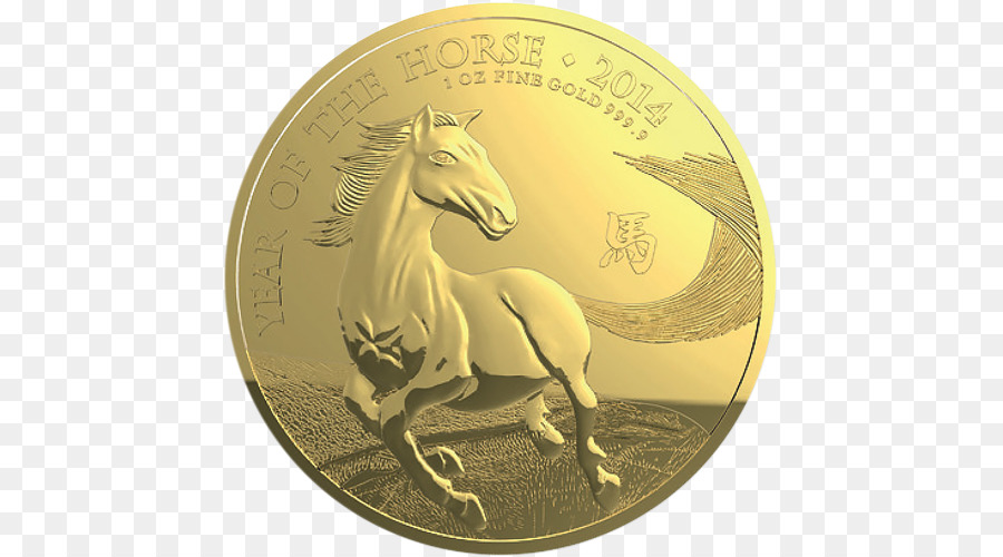 Đồng Tiền Vàng Ngựa Động Vật Có Vú - Đồng xu