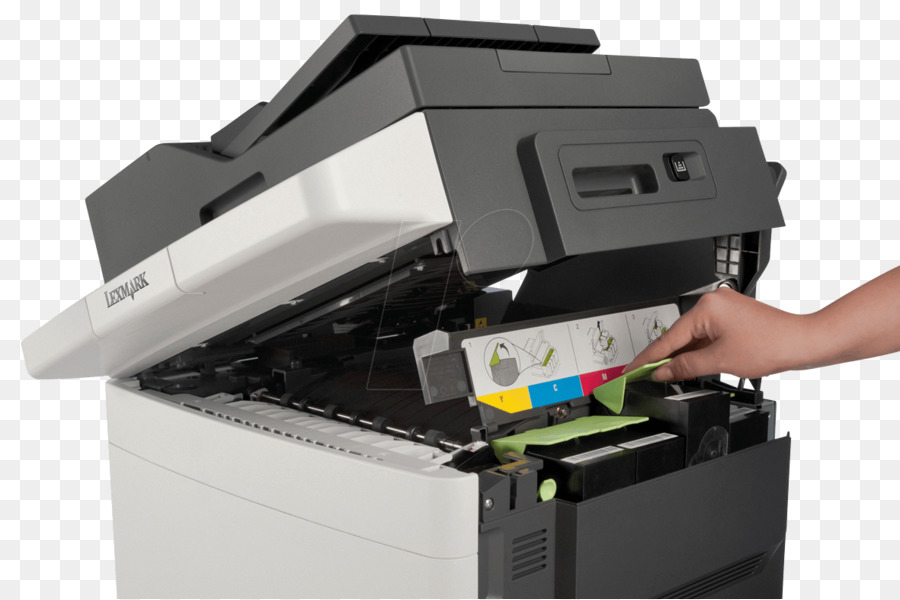 Multi Funktions Drucker von Lexmark CX417de Laser drucken - Drucker