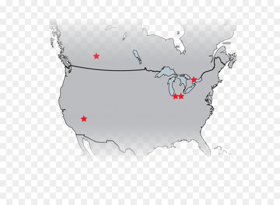 Nord America Mappa Del Fumetto - mappa di soluzione