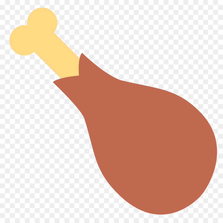 Emoji di Pollo cibo Buffalo wing Adesivo - emoji