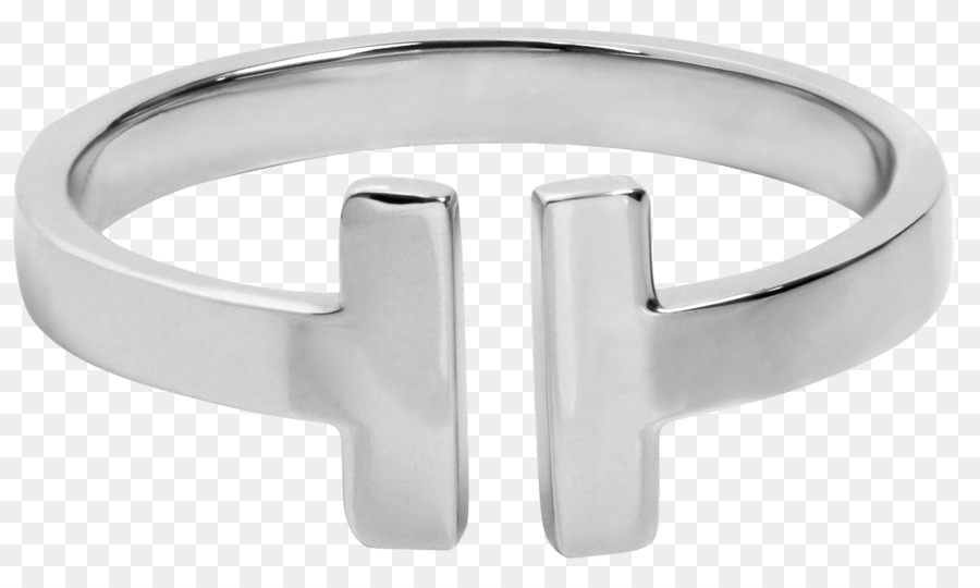 Ring Körper Schmuck Silber Platin - Ring