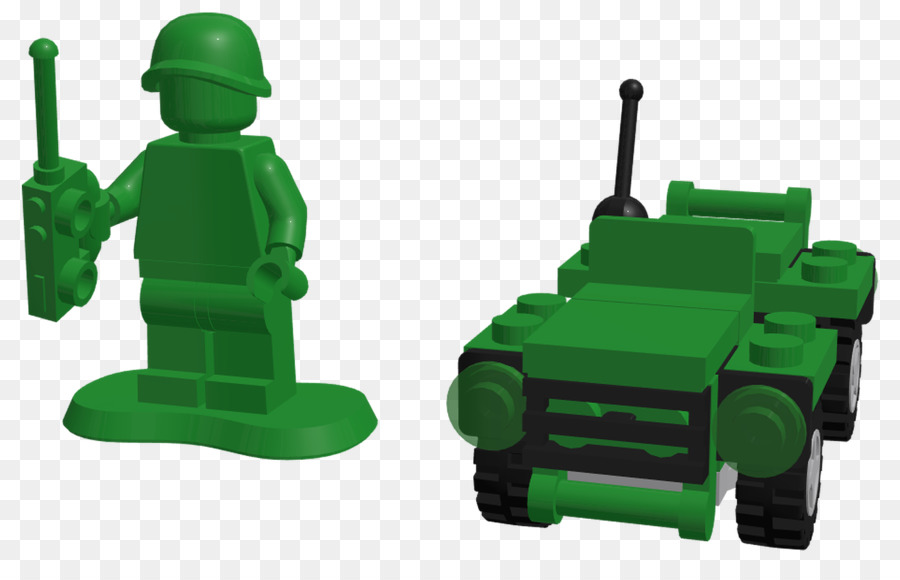 Männer in der Armee Grün Plastik - Armee