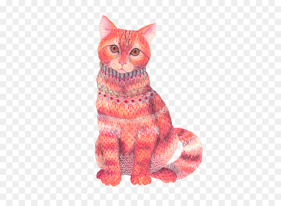 Kätzchen Tabby-Katze Schnurrhaare Kunst - Kätzchen