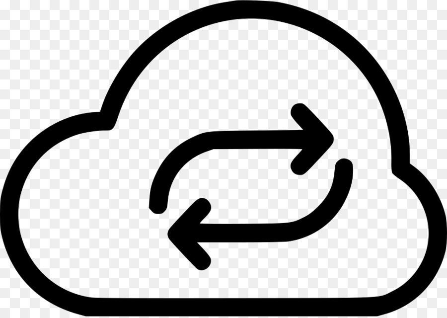 Icone del Computer Cloud computing il Cloud storage Clip art - il cloud computing