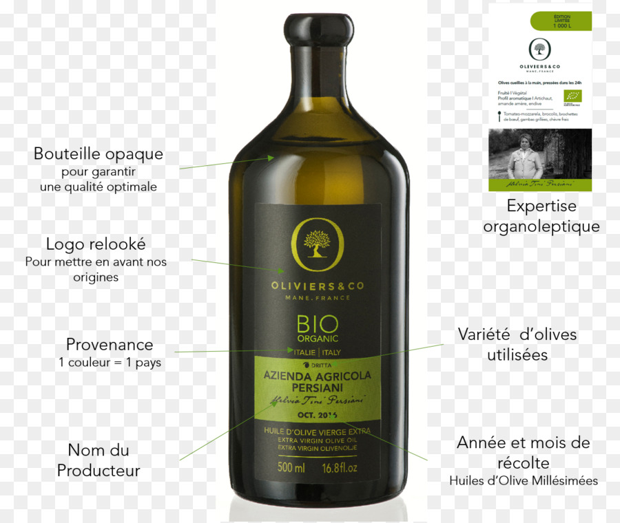 Olivenöl von Oliviers & Co Huile alimentaire - Olivenöl