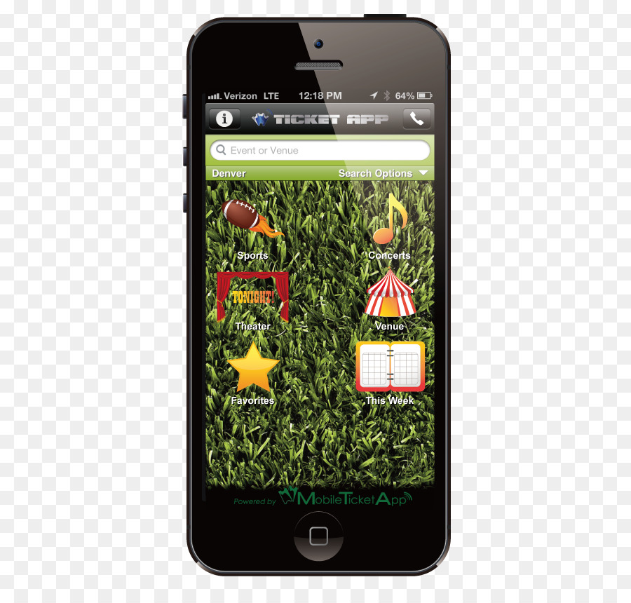 Telefono cellulare Smartphone Mobile ticketing Android - app mobile modello