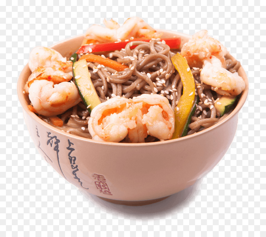 Il yakisoba Cinese tagliatelle Chow mein noodles Fritti cucina Vegetariana - riso