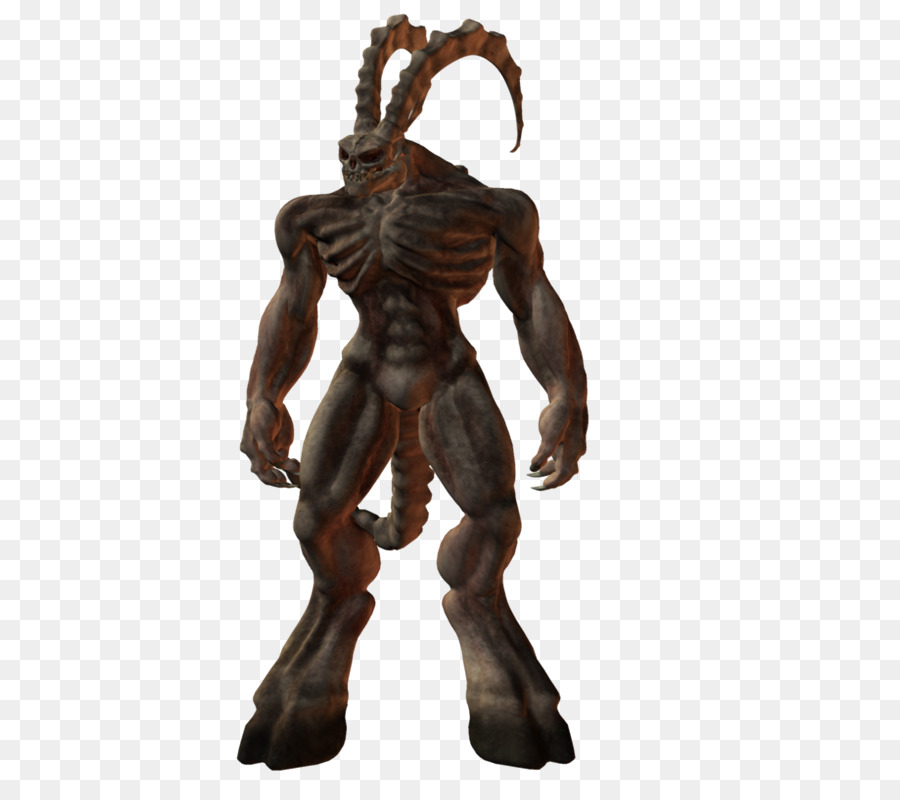 Knochen Dämon Figur Charakter Muskel - Drachen