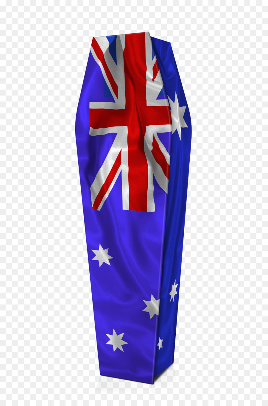 Kobalt-blauer Schmetterling Sarg Flagge von Australien - Schmetterling
