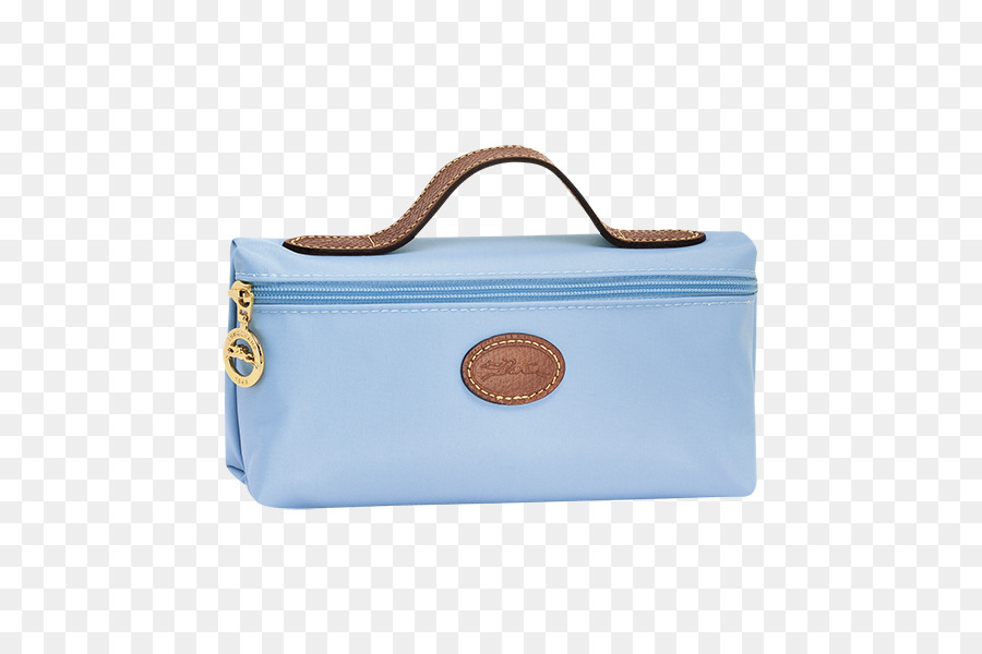 Handtasche Pliage Longchamp Leder Blau - Tasche