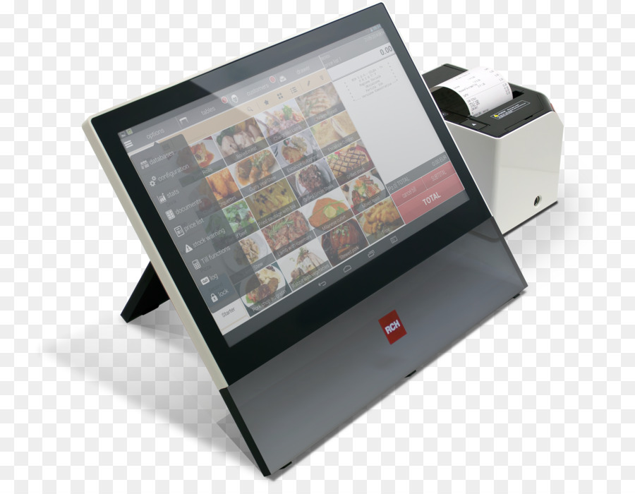 Elettronica Ciuch S. n.c. Registratore di cassa Touchscreen Punto vendita Stampante - acquerello di sfocatura