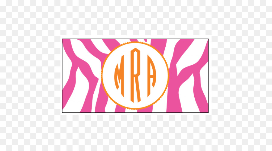 Logo Marke Pink M Linie Schriftart - Auto Pink