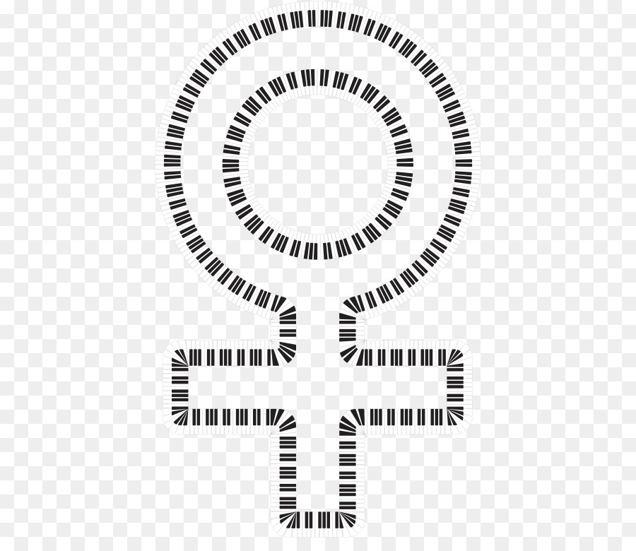 Kreis - weiblich symbol