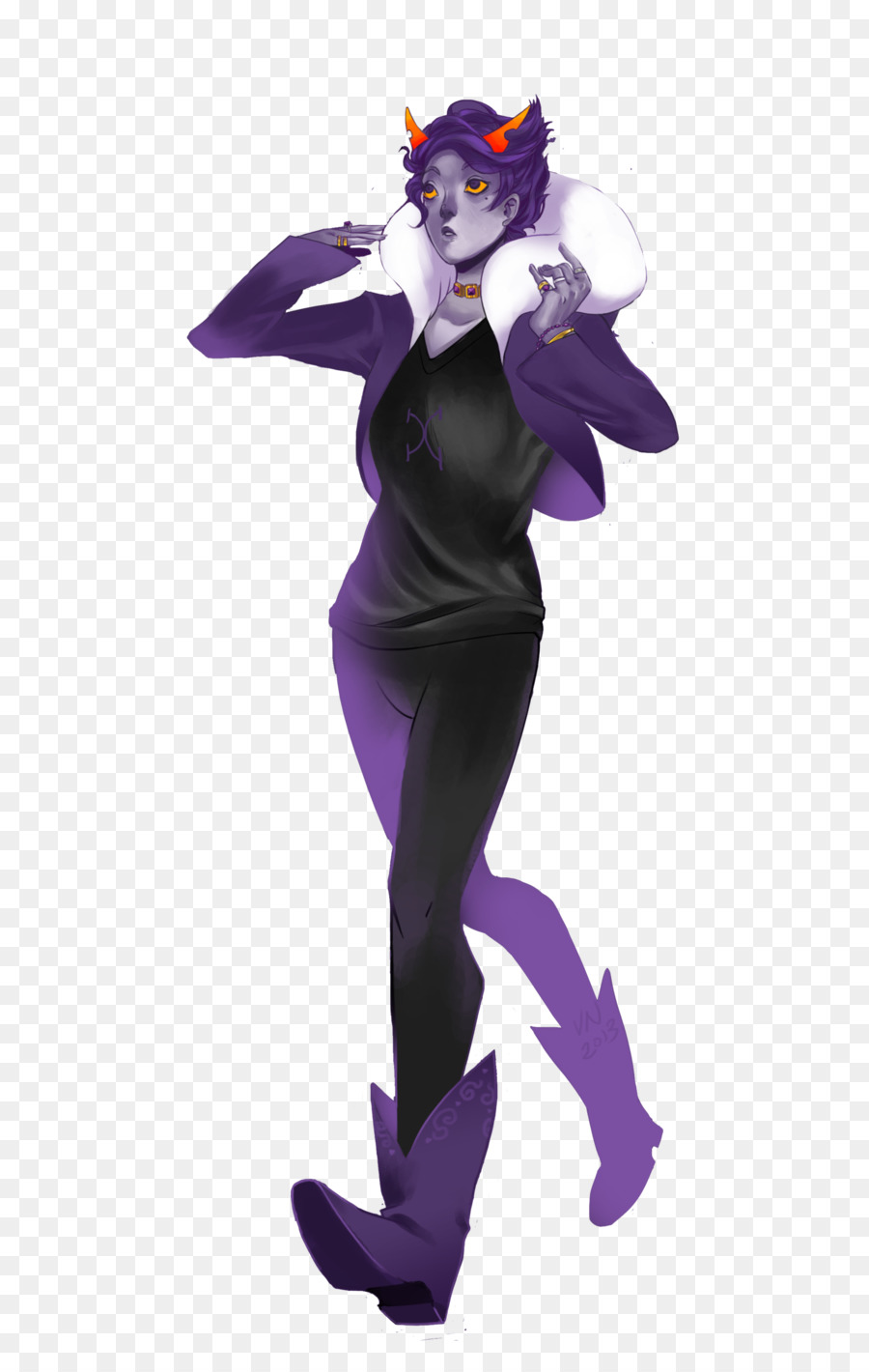 Costume Design Purple