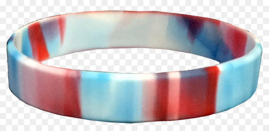 Armband Armreif Blau Armband Tyvek - rot, weiß und blau