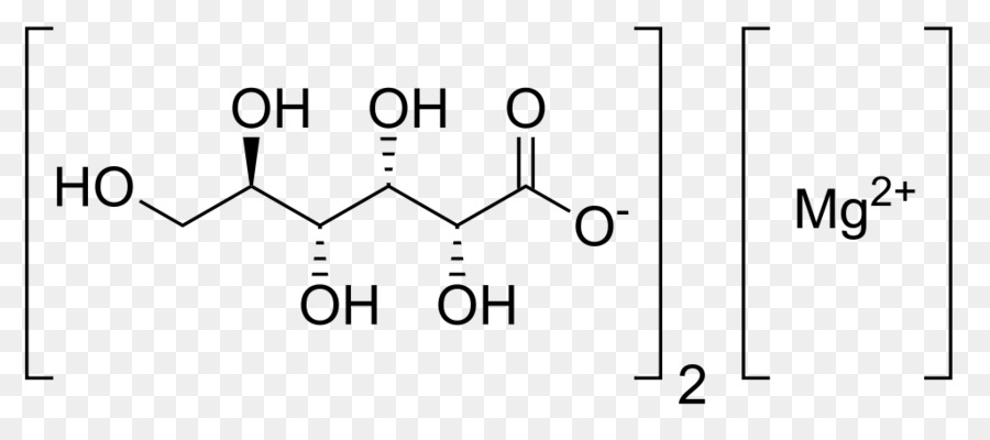 Acido gluconico Molecola Chimica di Magnesio, gluconato di Chiralità - glutammato monosodico