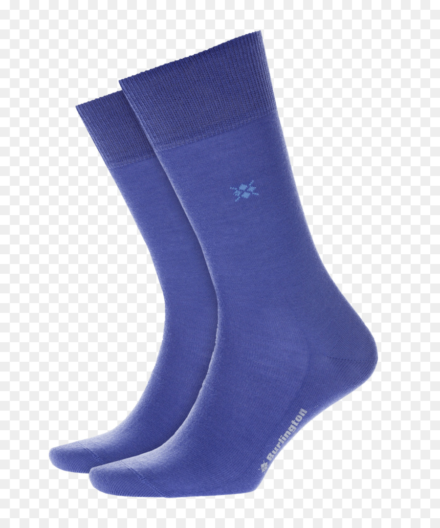Edinburgh Burlington Industries-Socke-Blau-grün - Pulver blau
