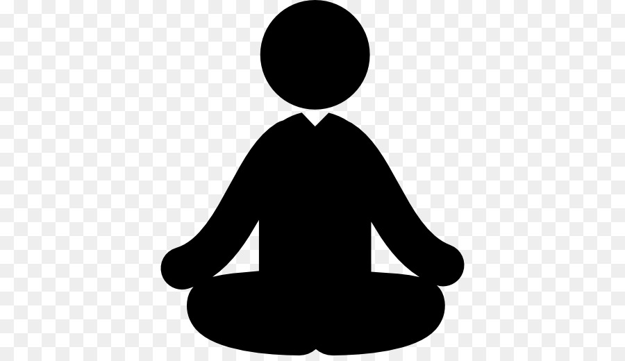 La meditazione buddista Icone del Computer in posizione del Loto Buddismo - il buddismo