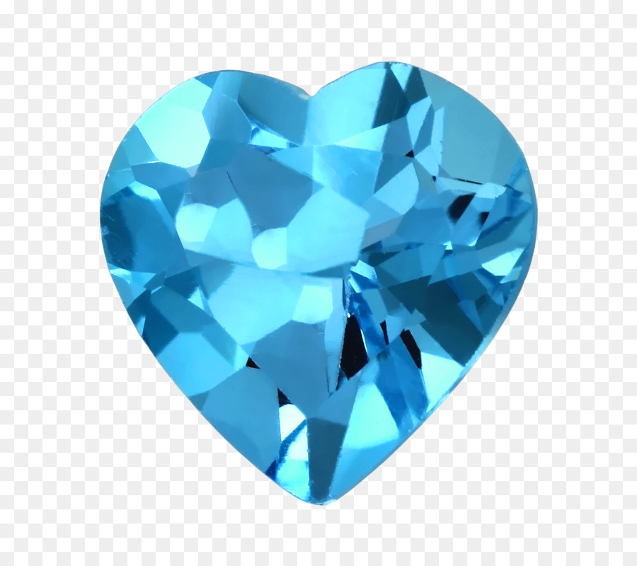 Blu di cristallo della pietra preziosa Sfaccettatura taglio a Diamante - gemma