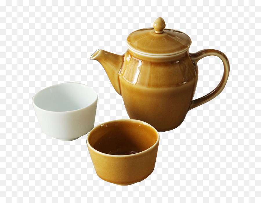 Kanne Tee Keramik Becher Geschenk - Muttertags specials