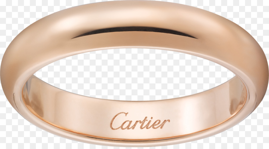 Anello di nozze anello di Fidanzamento con Incisione Cartier - anello