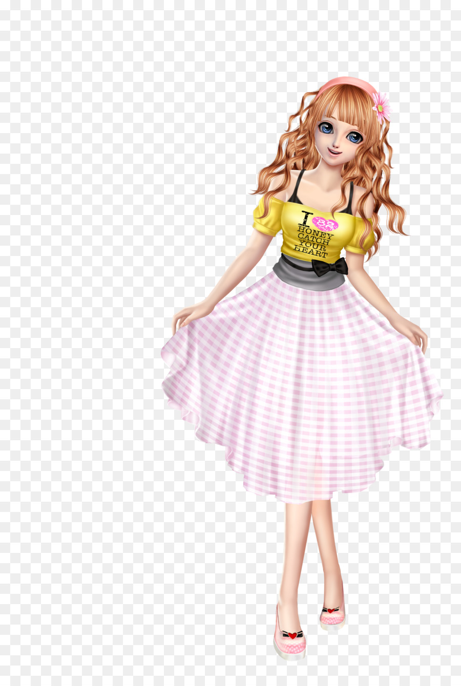 Thiết kế trang phục Bức tượng Barbie - Thiết kế