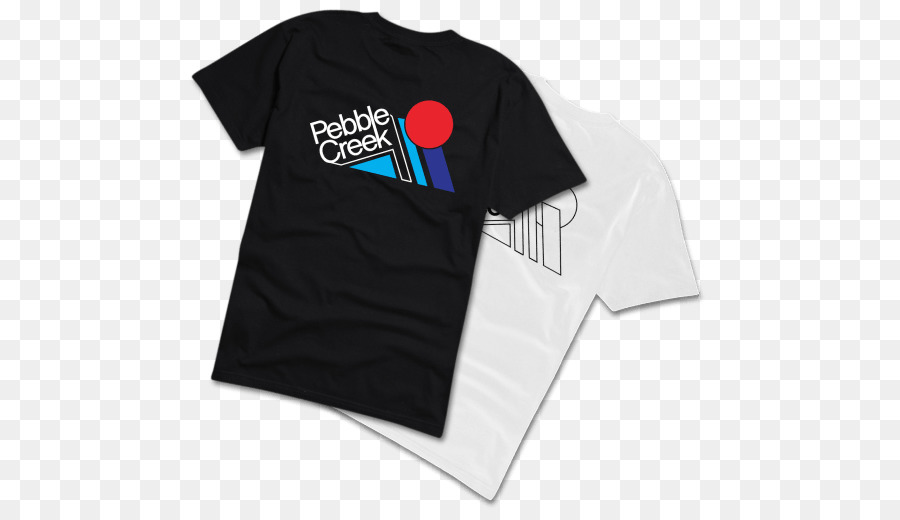 T shirt Ärmel Logo Pebble Creek - T Shirt