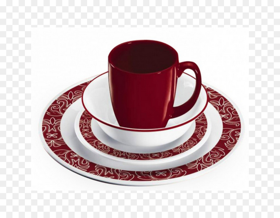 Corelle Stoviglie Piatto tazza di Caffè - piatti insieme
