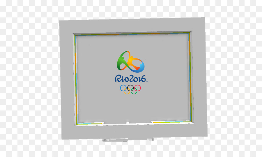 Olympischen Sommerspiele 2016 in Rio de Janeiro Bilderrahmen der Marke Schriftart - Olympia Projekt
