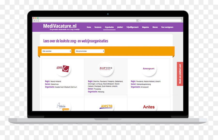 Pagina Web programma per Computer Responsive web design pubblicità Online - portatile mockup