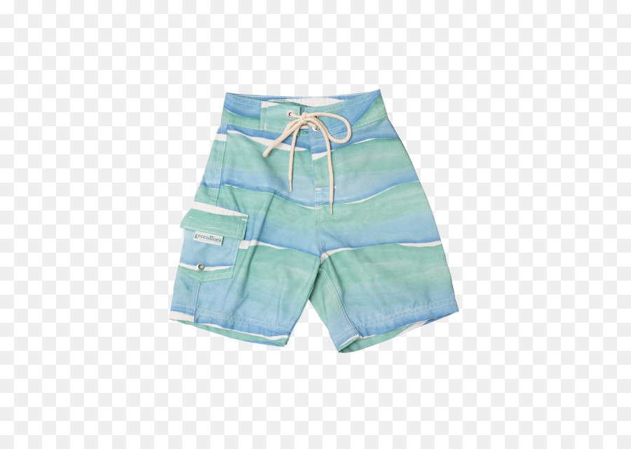 Trunks Nic Del Mar Badeanzug Bermuda shorts - Aquarell Linien