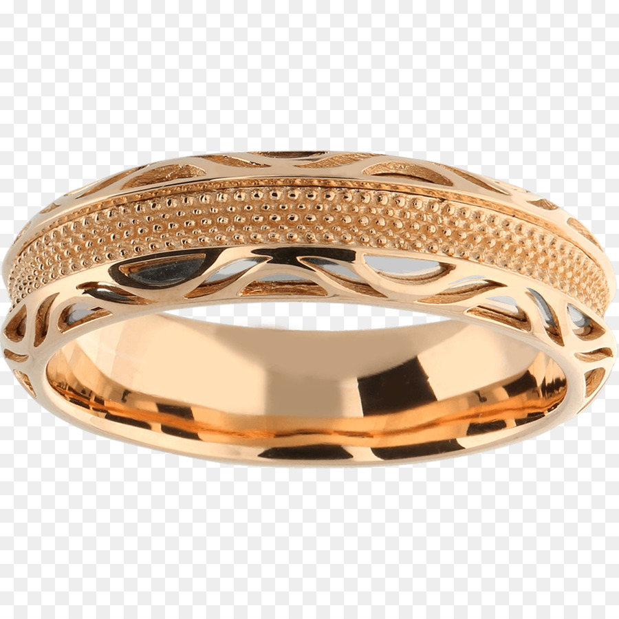 Hochzeits-ring-Armreif-Gold-Gelb - Ring