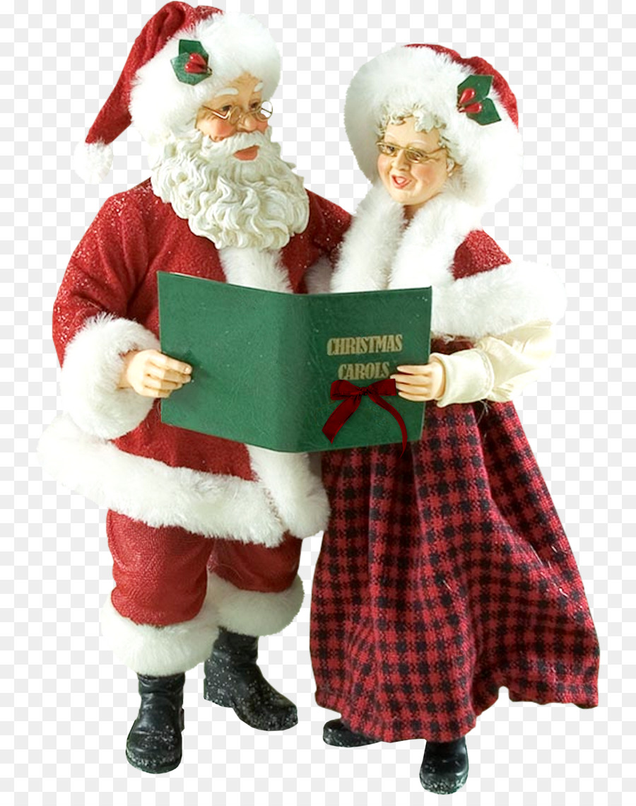 Santa Mrs Claus. Claus santa Claus Christmas ornament - Weihnachtsmann