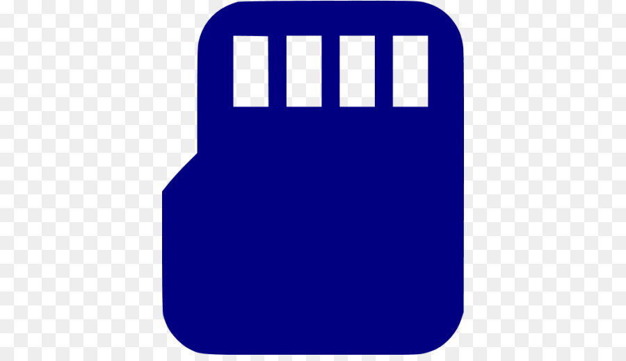 Blu Icone Del Computer CompactFlash MicroSD - altri