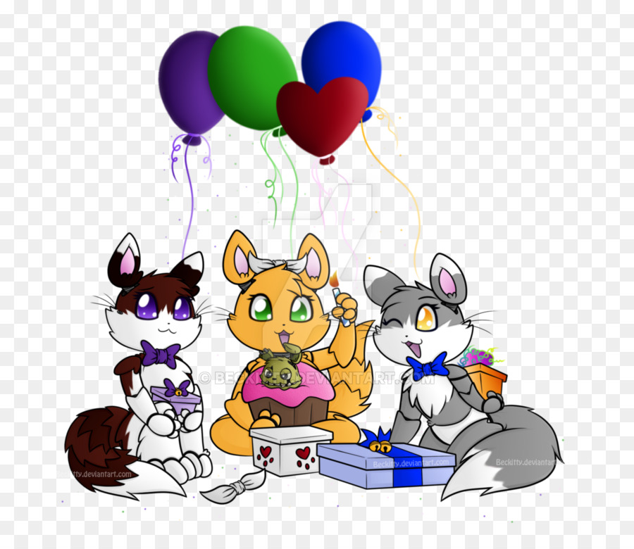Fünf Nächte bei Freddy ' s Cat Geburtstag Geschenk Clip art - ahly