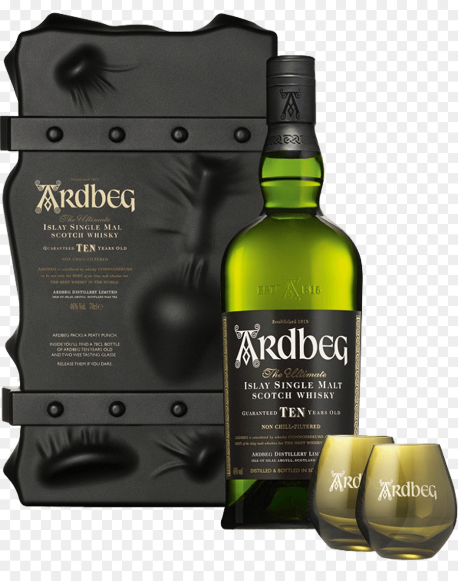 Ardbeg Whisky Single malt Scotch whisky Loch Uigeadail - bicchiere di whisky