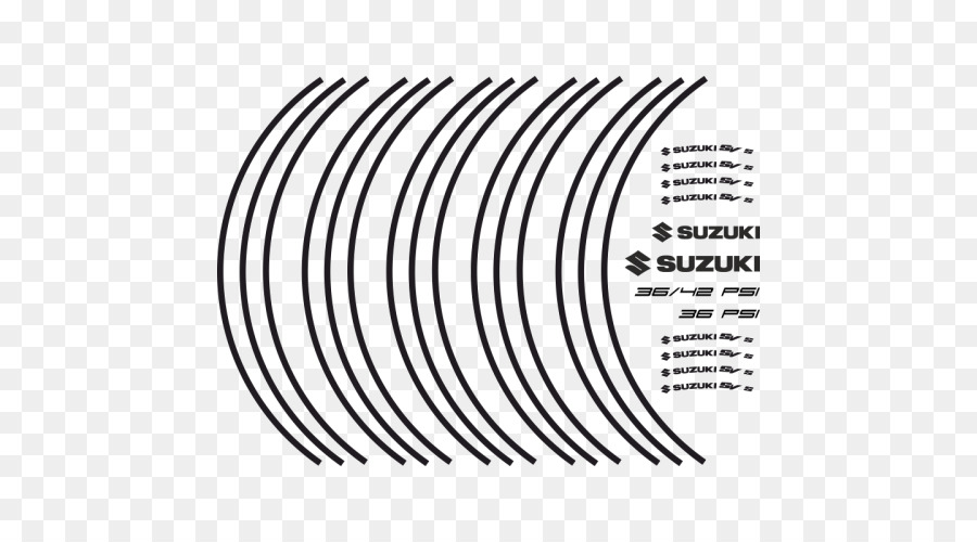 Logo Decal Suzuki Motorrad - Suzuki