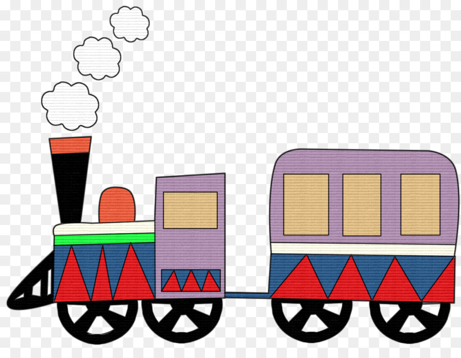 Treni colore Primario filastrocca Clip art - treno