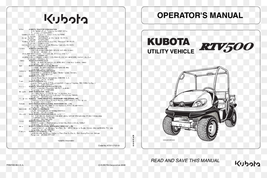 Schema di cablaggio del veicolo a Motore Kubota Corporation Trattori di CNH Global - trattore