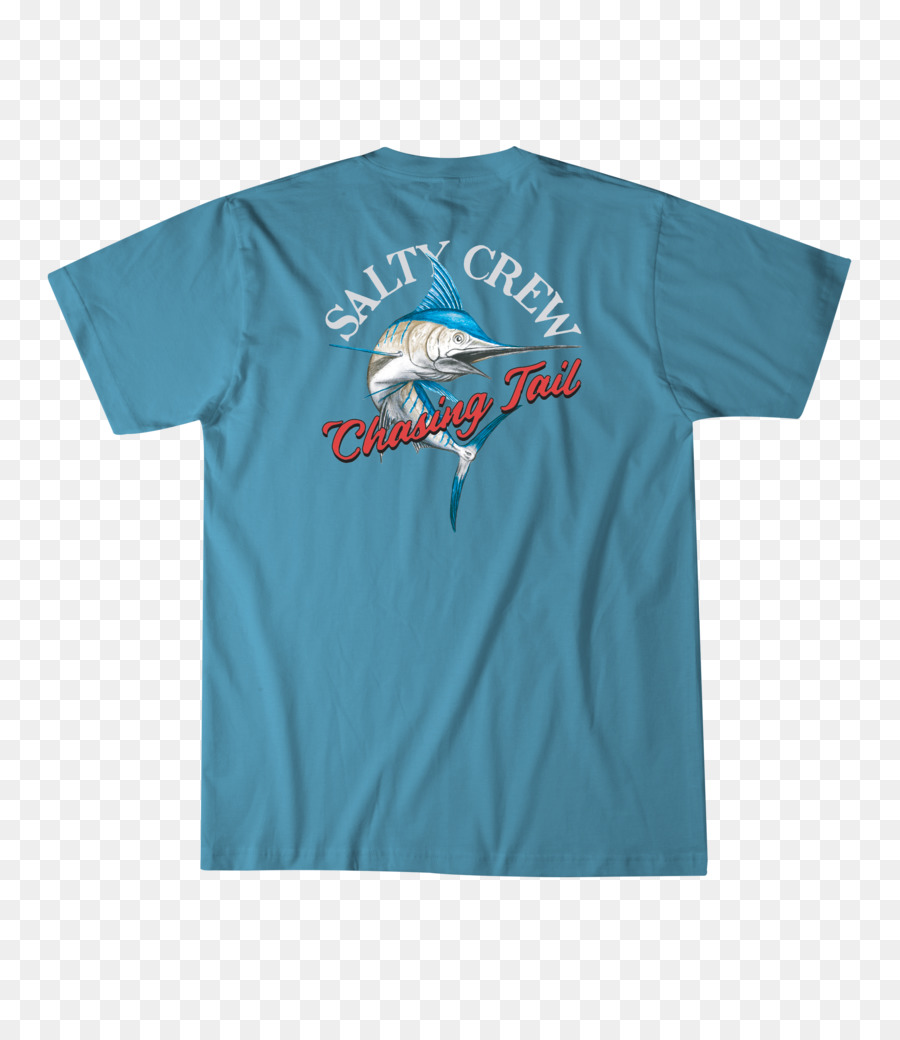 T-shirt Gestreifte marlin Marke Salzig Crew - T Shirt