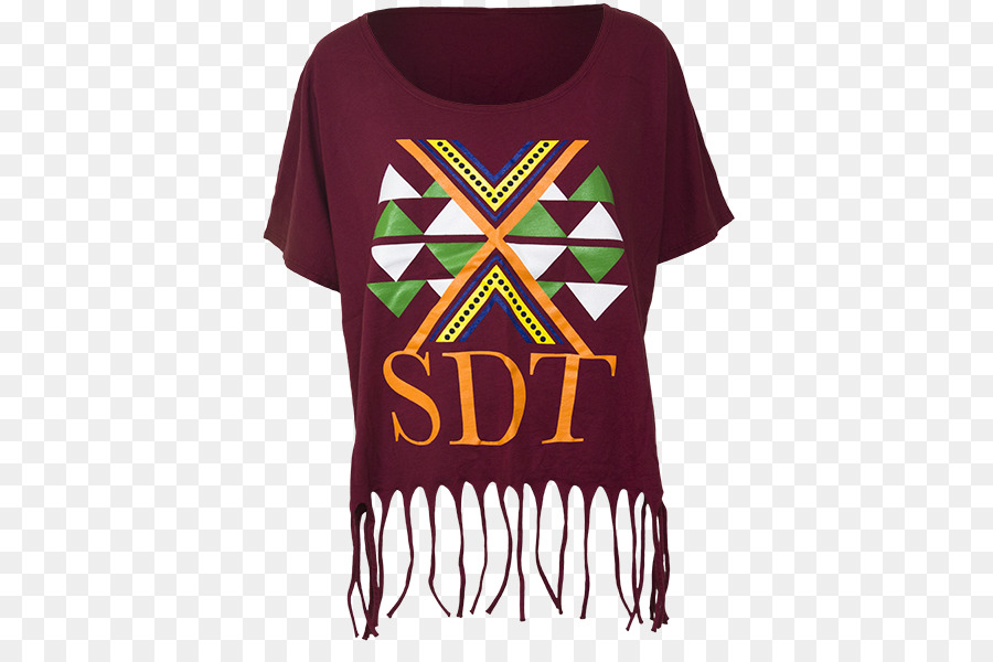 T-shirt Sorority Rekrutierung Sigma-Delta-Tau-Fackel - geometrische block