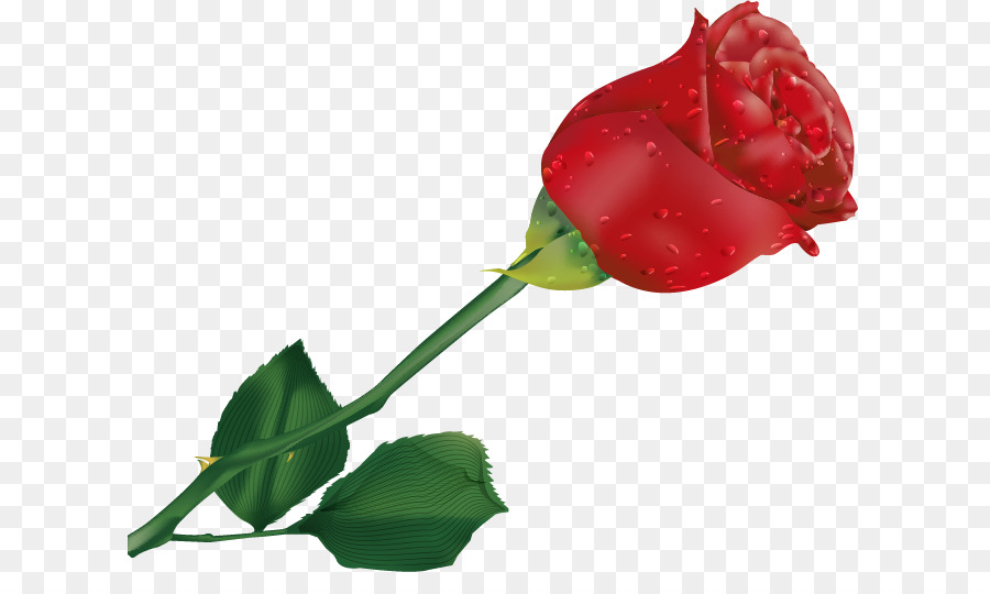 Rose Đề cơ Quan LLC Đỏ Clip nghệ thuật - Hoa hồng
