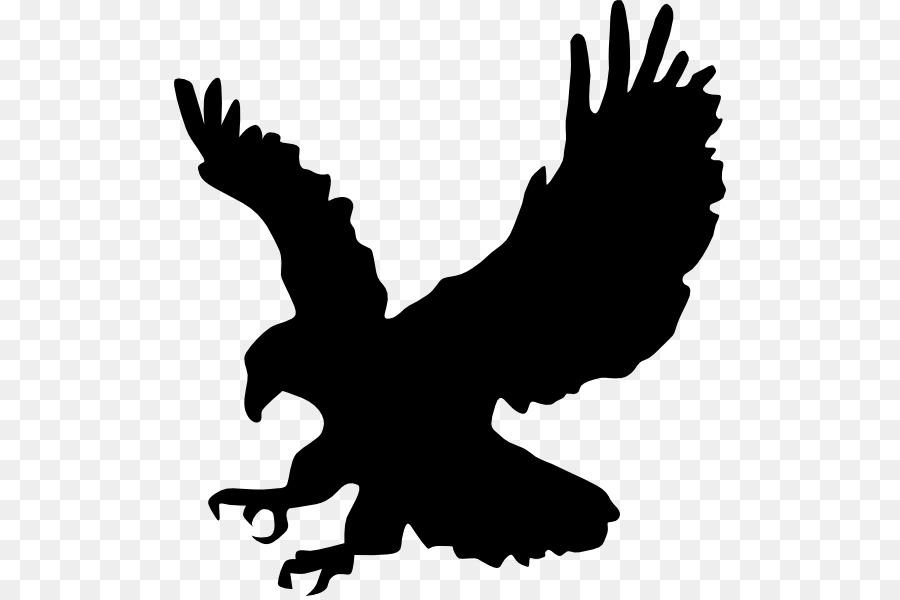 Bald Eagle Silhouette Clip Art - Adler