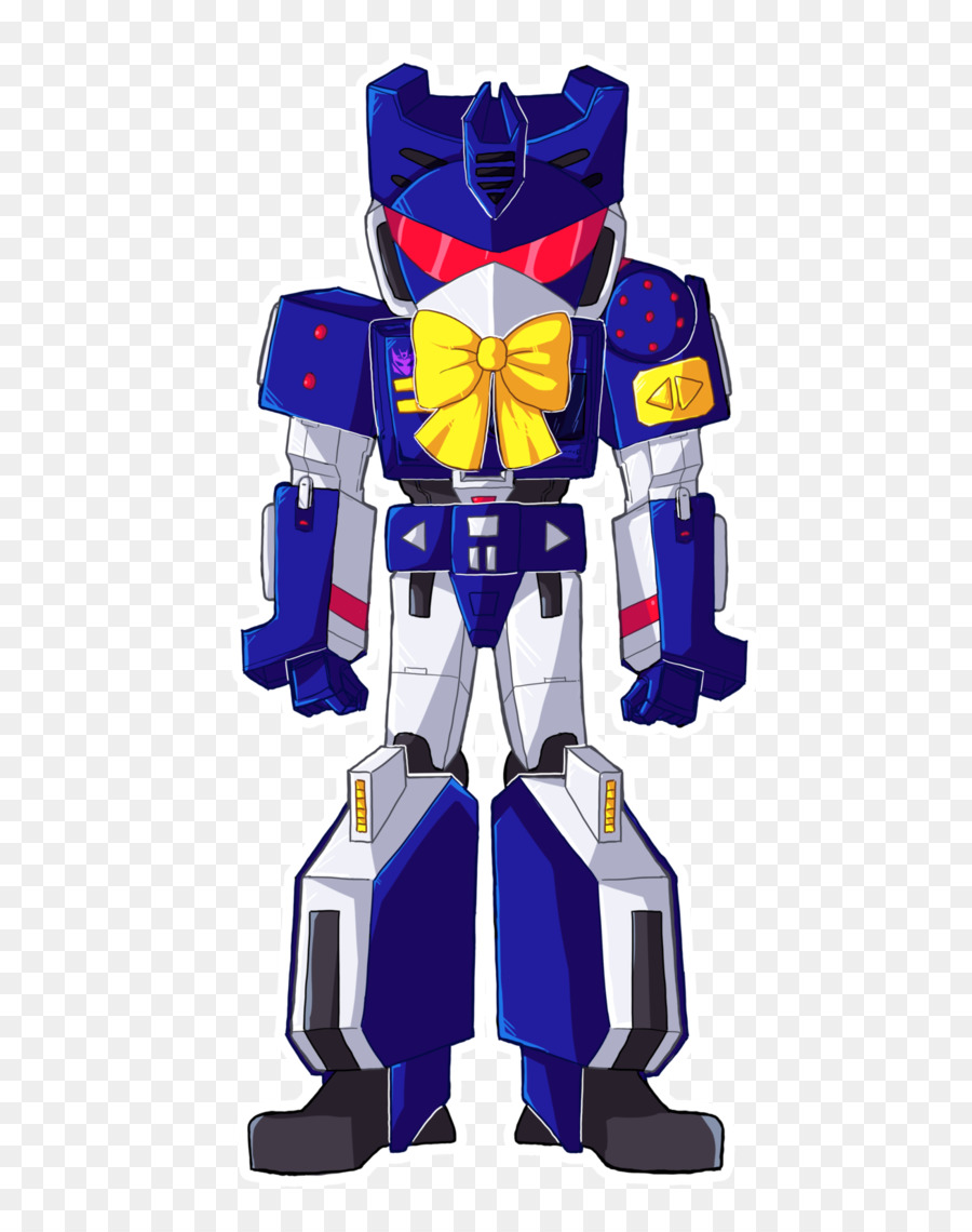 Robot blu Cobalto Figurine - robot