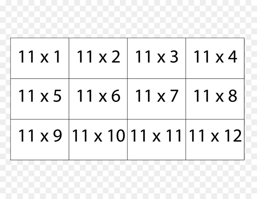 Tabella di moltiplicazione di Flashcard Matematica Foglio di lavoro - matematica