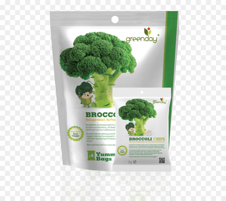 Broccoli-Kartoffel-chip-Green-Day-Gemüse-Banane - Brokkoli