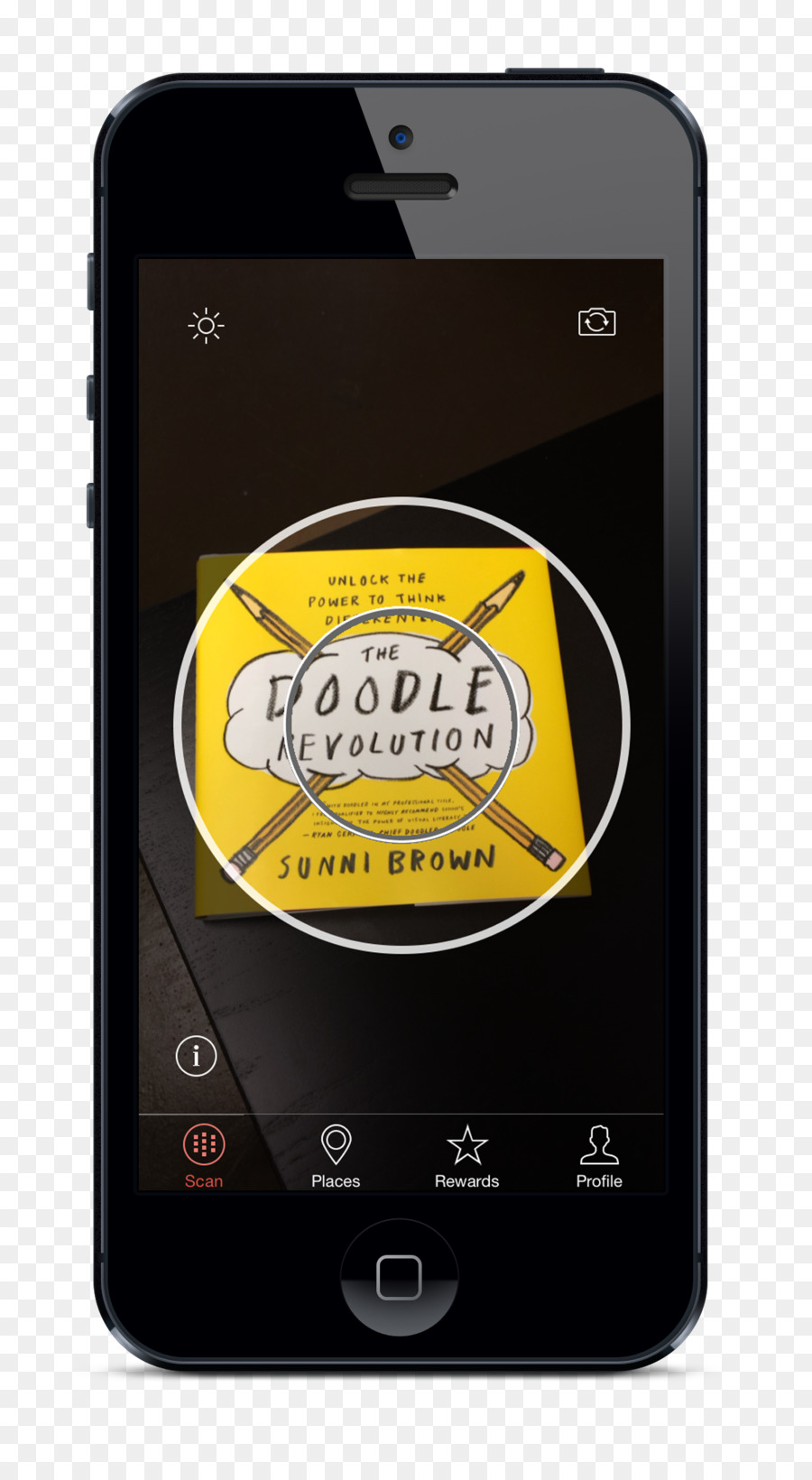 Feature-phone-Smartphone Den Doodle Revolution: Schalte die Macht, Anders zu Denken-Handy-Zubehör - Smartphone