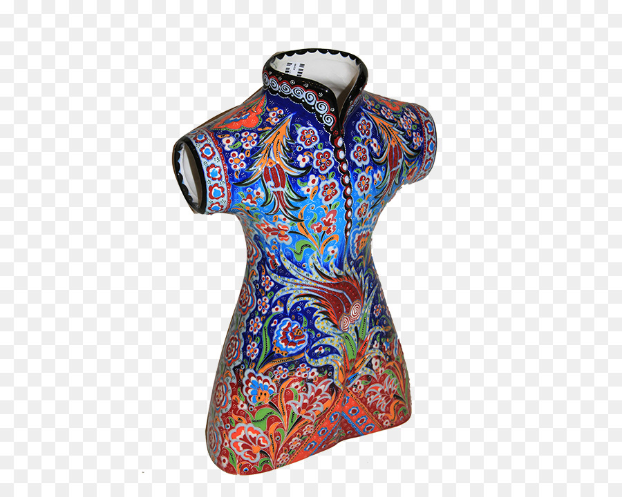Visual arts Ärmel Bluse Kleid - Kleid