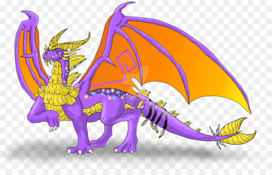Dragon Cartoon-Zeichnung - Drachen