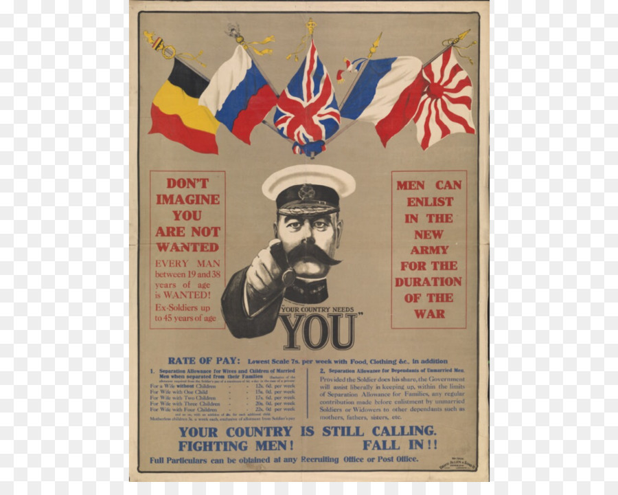 Prima Guerra Mondiale, Lord Kitchener Vuole 1910 Poster fotografia Stock - regno unito